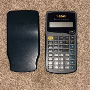 Texas Instruments TI-30XA Black Scientific Calculator